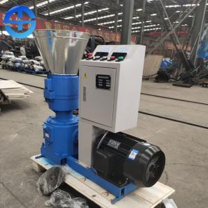 China Flat Die 1200kg/h Biomass Pellet Machine For Organic Fertilizer Pressing factory