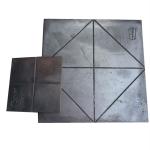 400*400*23mm Impact Walls 65HRC 28.7kgs Bimetallic Wear Plates