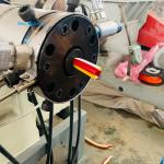 75 rpm Single Screw Extruder PLA Straw Making Machine 7.5kw