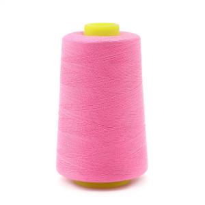 China 100% Polyester Yarn 40s/2 Color Spun TKT120 Sewing Thread for Textile Manufacturing factory