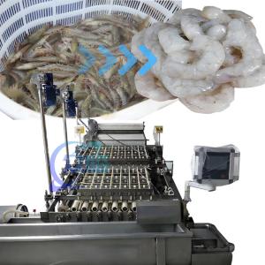 China SUS304 PLC Shrimp Peeling Machine Multipurpose 3600x2260x2200mm factory