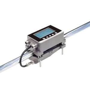 Water Treatment Small Pipe Ultrasonic Flowmeter / Flow Measurement