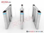 304 Stainless Steel Industrial Swinging Speedgate Turnstile for Public Areas
