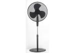 Quiet Electric Plastic Stand Fan Height Adjustable 4 Metal Blades 220V 50Hz 45W