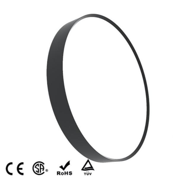 China Black 60W 7200LM Dimmable LED Drop Ceiling Lights factory