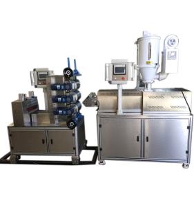 China Laboratory Type Material Testing Mini Plastic Sheet Extruder factory