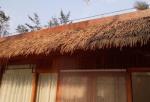 Hotel Roofing Solution Anti-UV Synthetic Palm Leaves Roof Thatch with Nylon