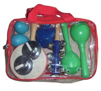 6 pcs Toy percussion set / Educational Toy / kids gift / Carl orff instrument /