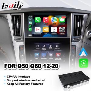 China Lsailt Wireless Android Auto Carplay Interface for Infiniti Q50 Q60 Q50s 2015-2020 factory