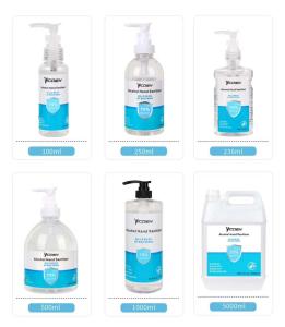 China Cleaning Sterilization Waterless 75% Alcohol Hand Gel factory