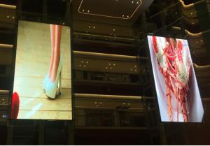 China Shopping Mall P6 Indoor Led Display IP43 Protection Level For Elevator factory