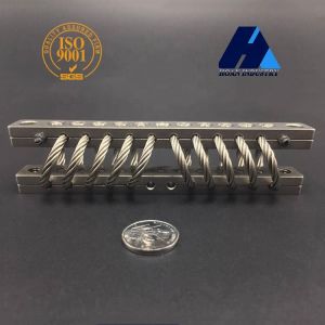 7 - 50kg Helical Coil Wire Rope Anti Vibration Mounts Isolation