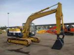 Direct Injection Engine PC120-5 12T Used Wheel Excavator