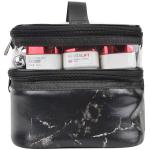 Waterproof Women Marble Travel Makeup Train Case