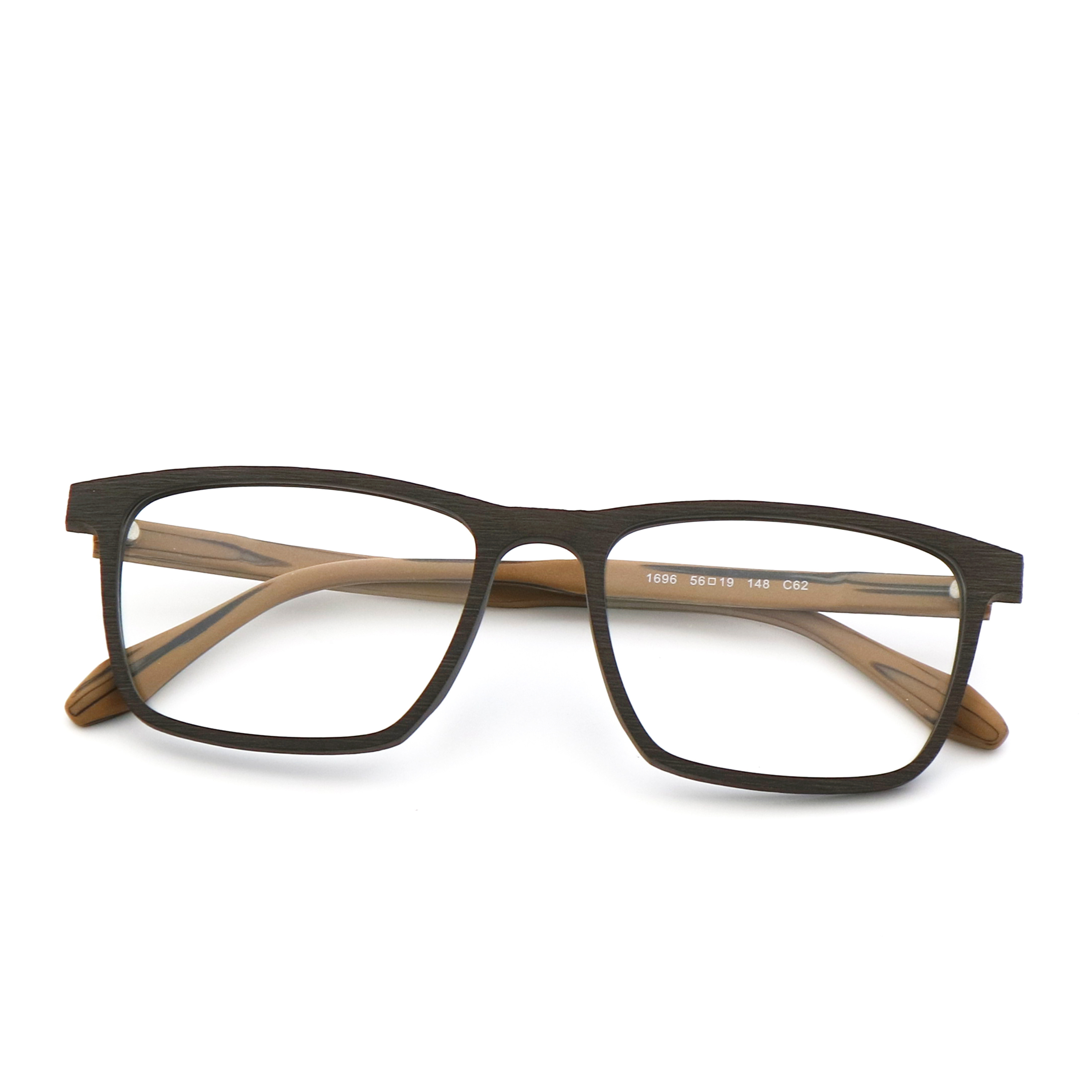 Wood Frame Glasses Men'S Retro Literature Art Handmade Acetate Optical Glasses Frames