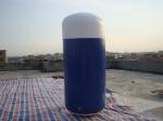 Custom High Density, PVC Tarpaulin Inflatable Paint Bunker Trampoline Combo