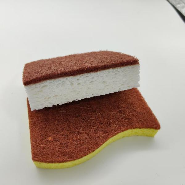 Custom Shape Wood Pulp Cotton Cleaning Block for Oil Stains