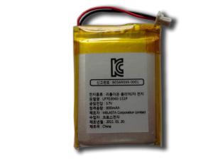 China 3.7V Rechargeable Lithium Polymer Battery Pack 800mAh factory