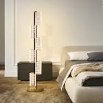 Floor Lamp Luxury Model Room Bedroom Study Living Room Fashion Remote Control