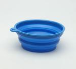 Custom Portable Collapsible Silicone Dog Water Bowl Oem Service