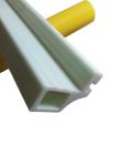 FRP Fiberglass Vinyl Resin Pultruded Profiles For Building Anti Corrosion