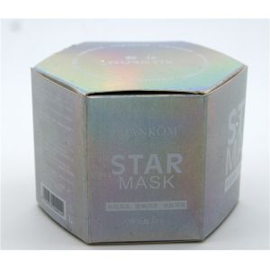 Custom CMYK Iridescent Paper Cosmetic Packaging Boxes UV Printing