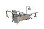 SS304 Chocolate Cream Filled Sandwich Biscuit Machine Energysaving