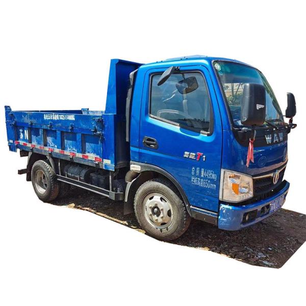 Used Cargo Truck Light Truck Blue Color Good Condition Euro 3 Emission Standard