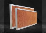 Corrugated Cellulose Greenhouse Evaporative Cooling System High Cooling