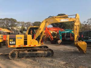 China Energy Saving Used Komatsu PC130 6 Crawler High Stability Original Color factory