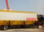 High Efficiency Hot Mix Mobile Plant 40-160 Tph Long Service Life Mobile Asphalt