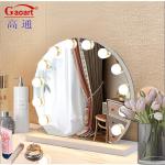 Hollywood Black Hair Salon Makeup Vanity Lighted Fill Body LED Light Bulb Mirror