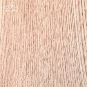 China Red Oak Veneer | Quarter cut | 0.45mm | LINGFENG factory