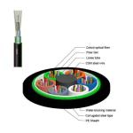 Overhead Non Metallic ADSS Fiber Optic Cable 4-288 Core