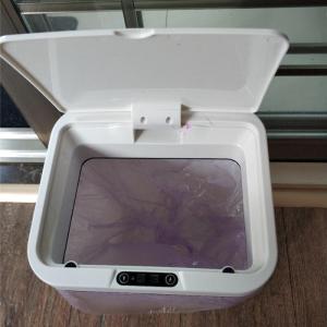 China Dustproof 12L Touchless Smart Trash Can Customized Logo With 1 Year Warranty factory
