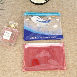 Lightweight Poly Zip Bags Tear Resistant 20x30cm Waterproof Zipper Bag
