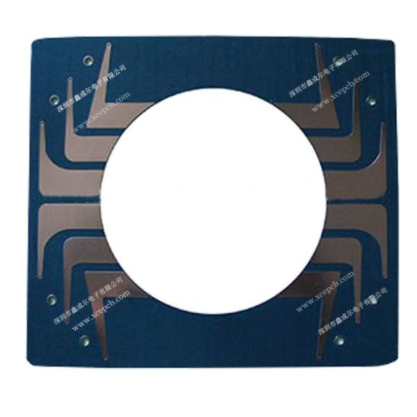 Communications Transceiver Rogers PCB Blue Solder Mask High Frequency 100 *
