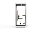 CIF cost including shipping silent pods phone booth for calling one person