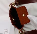ODM Leather Phone Bag 10cm 19cm Wide Strap Messenger Bag