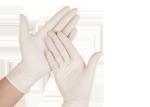 NON - Medical Disposable Protective Gloves Nitrile Latex Glove With Featured