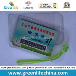 China Cheapest Factory Supply Soft PVC Card Holder for Luggage Tag factory