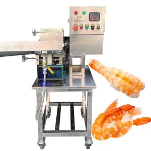 China Durable Shrimp Cutting Machine Multiscene Anti Corrosion 120KG factory