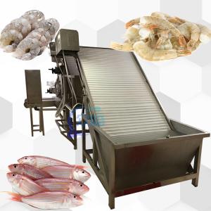 China 380V 50Hz Shrimp Grader Machine , Durable Seafood Process Equipment factory