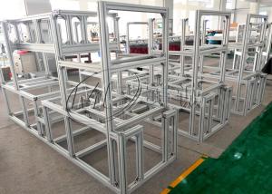 China Square Aluminium Extruded Profiles For Face Mask Machine Frame factory