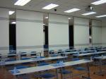 Wooden Board Malaysia Folding Partition Walls , Commercial Acoustic Room Divider
