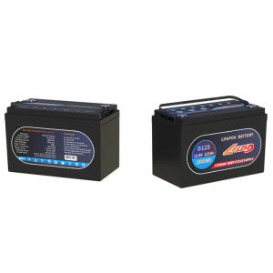 China 125AH 12V Lithium Ion Boat Battery 6000 Cycles For Marine Rv Home factory