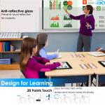 IR Touch 86 Inch Smart Board LCD Leaning Teaching Interactive Panels