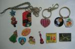 Fashion customed size photo engraving lapel pin badge
