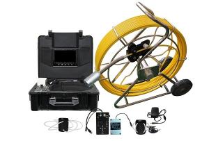 China Self-leveling &amp; Locating &amp; Meter Counter &amp; DVR Function Pipe Sewer Drain Inspection Camera factory