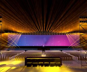 China SMD3535 High Resolution Led Video Wall 1R1G1B 800W Iron / Die Casting Aluminum factory